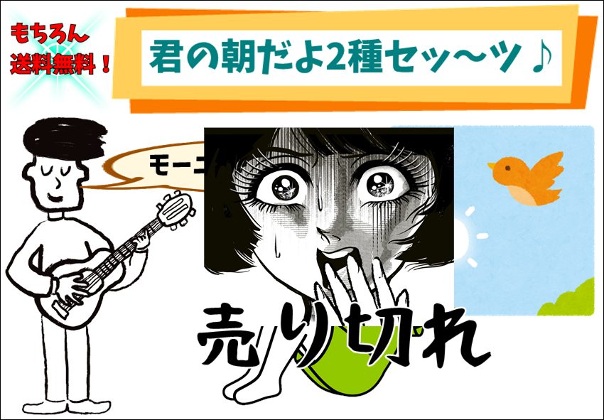 送料無料「モーニン♪モーニン♪君の朝だよ~セッツ!!」爽やかな目覚め2種×100g